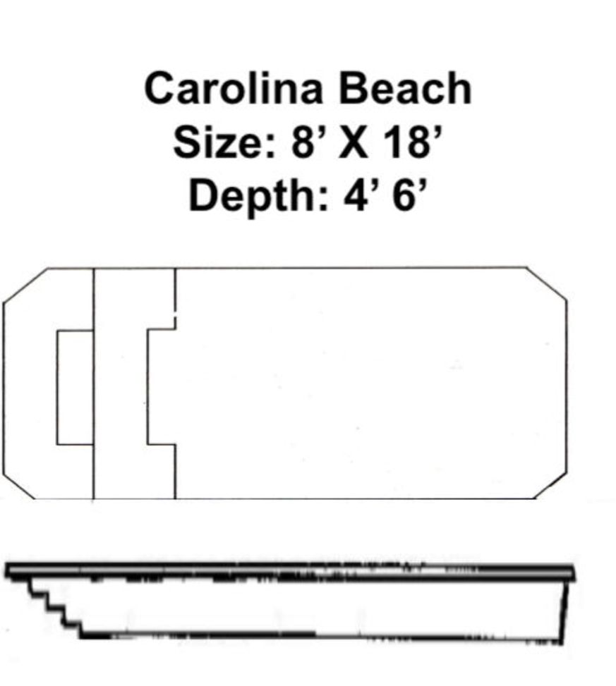 Carolina Beach 2 Pool Model