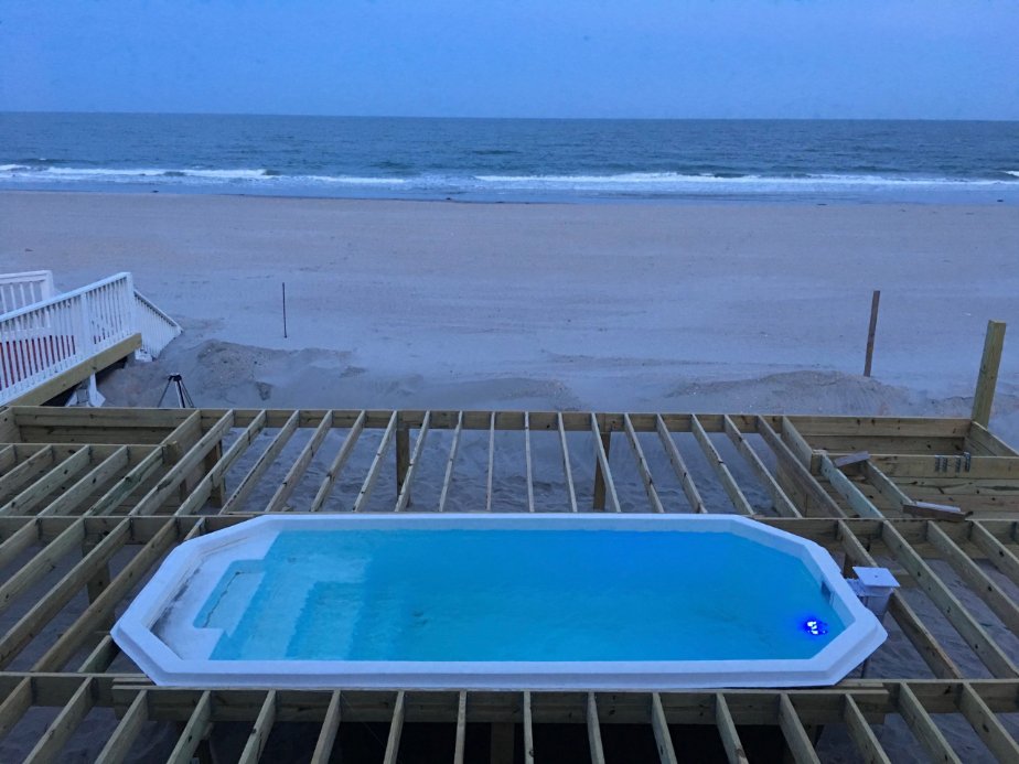Carolina Beach Pool Model at Beach