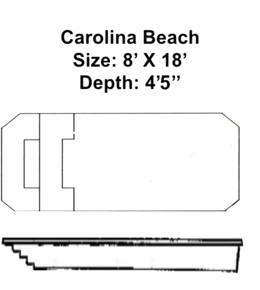 Carolina Beach Pool Model Dawn Copy