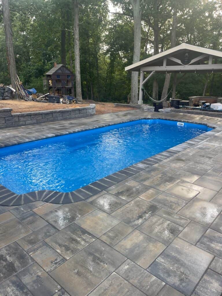 The Louisville Small Pool - Installed in Charlotte, NC