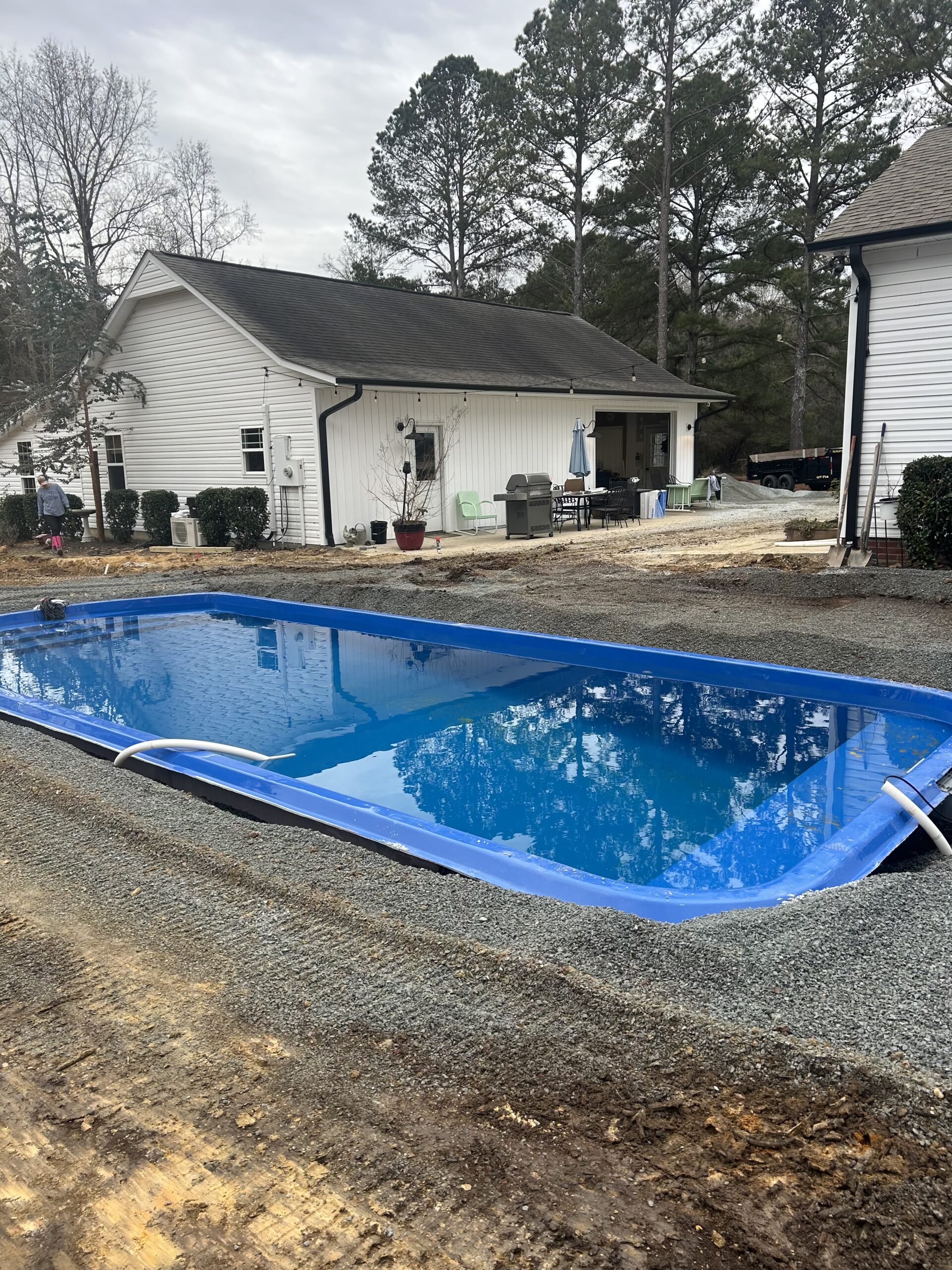 Fiberglass Carolina Pool