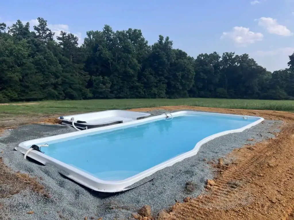 Fresh Install Pool Spa