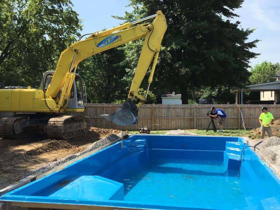 Fiberglass Pool Installation