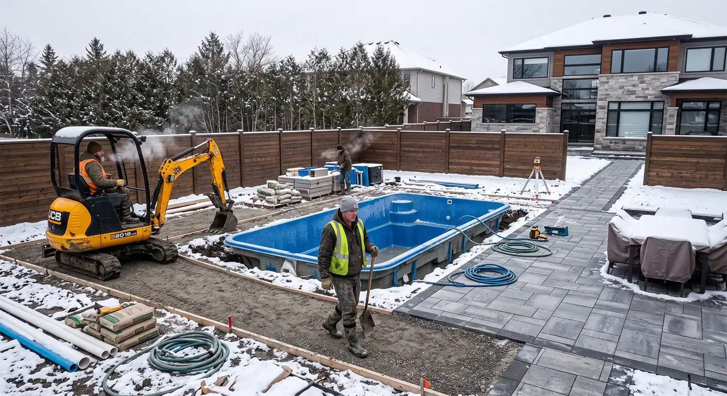 Featured image for “Winter Pool Installation: Pros, Cons, and Cost Savings”