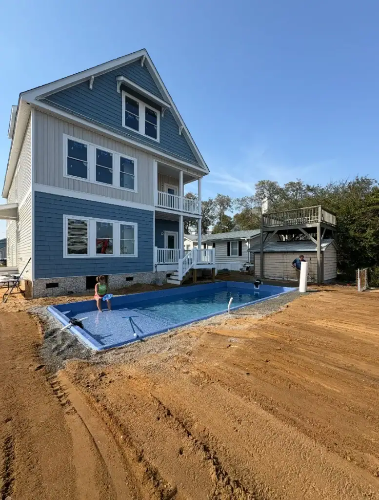 Sandy install done by Pool Brokers USA